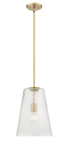 Saben One Light Pendant in Vintage Brass (59|20702VB)