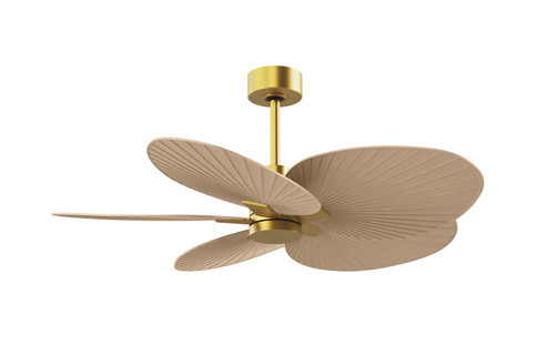 Alessandra Tropical 48'' Ceiling Fan in Brushed Brass (101|AKTPBRBRLM)