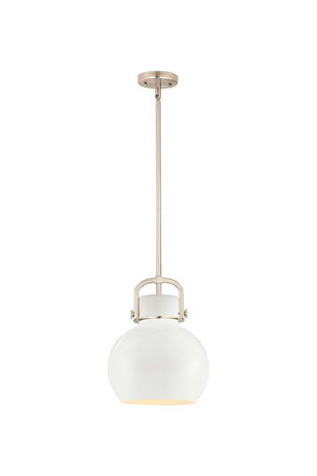 Downtown Urban One Light Mini Pendant in Brushed Brass (405|4101SMBBM41010W)
