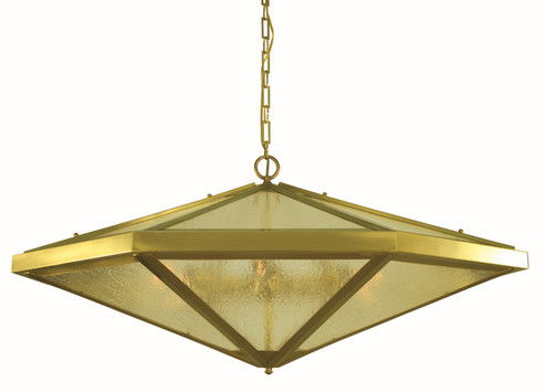 Nova Six Light Chandelier in Brushed Brass (8|5914BR)