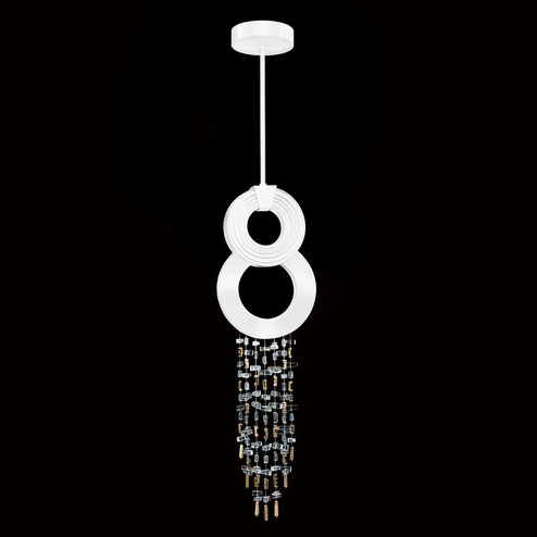 Capri LED Pendant in White Gloss (48|9518402)