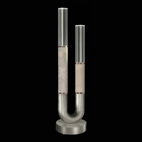Antonia LED Table Lamp in Silver Leaf/Nickel/Smoke (48|923010422ST)