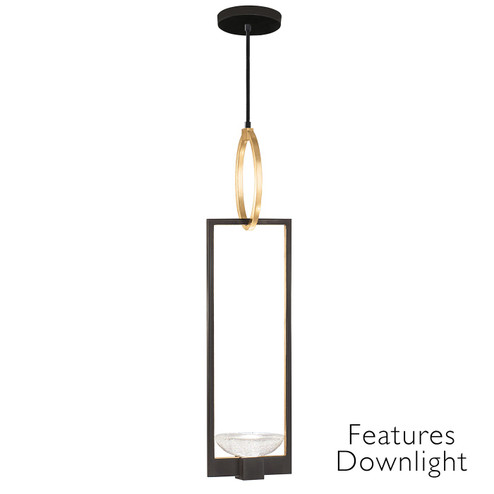 Delphi LED Drop Light in Black/Gold (48|89284031ST)