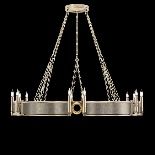Mirage 12 Light Chandelier in Champagne/Brass/Coco (48|100048612)