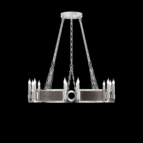 Mirage 12 Light Chandelier in Silver Leaf/Nickel/Pebble (48|100047421)