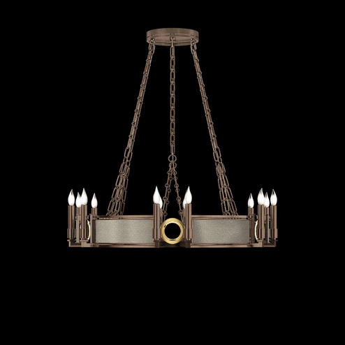 Mirage 12 Light Chandelier in Bronze/Brass/Coco (48|100047212)