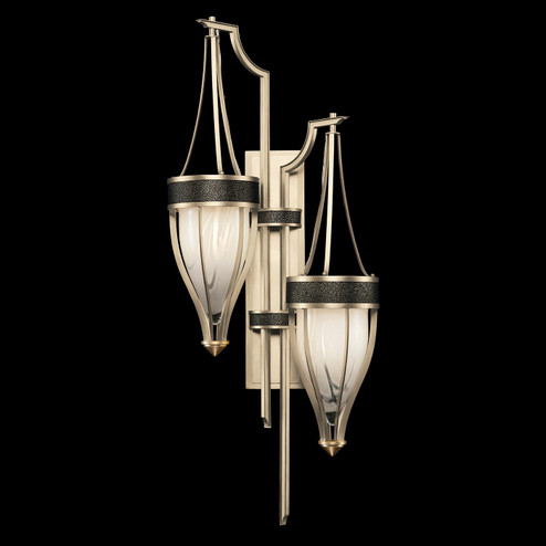 Mirage Two Light Wall Sconce in Champagne/Brass/Black Knight (48|100046613)