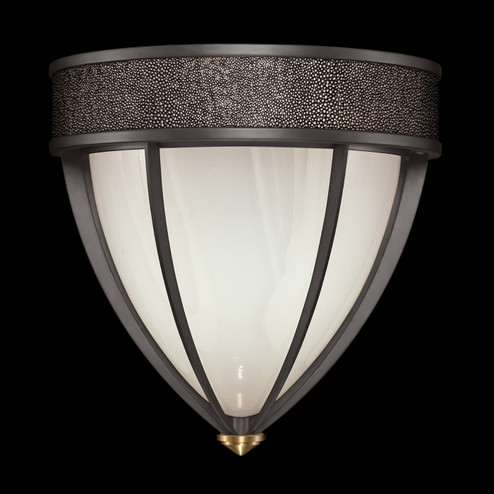 Mirage One Light Wall Sconce in Midnight Steel/Brass/Pebble (48|100043711)