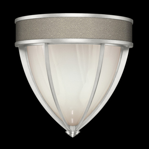 Mirage One Light Wall Sconce in Silver Leaf/Nickel/Coco (48|100043422)