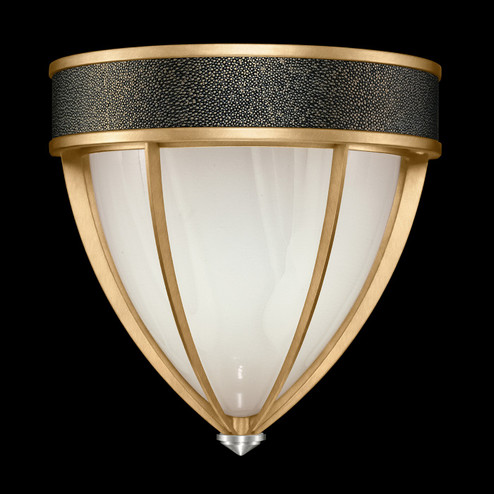 Mirage One Light Wall Sconce in Gold Leaf/Nickel/Black Knight (48|100043323)
