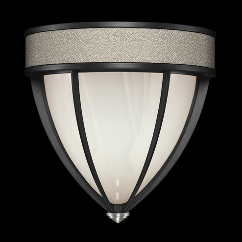 Mirage One Light Wall Sconce in Black Iron/Nickel/Coco (48|100043122)