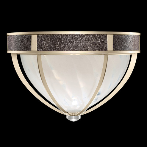 Mirage Three Light Flush Mount in Champagne/Nickel/Pebble (48|100042621)