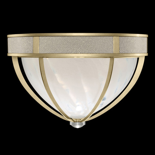 Mirage Three Light Flush Mount in Soft Gold Leaf/Nickel/Coco (48|100042522)