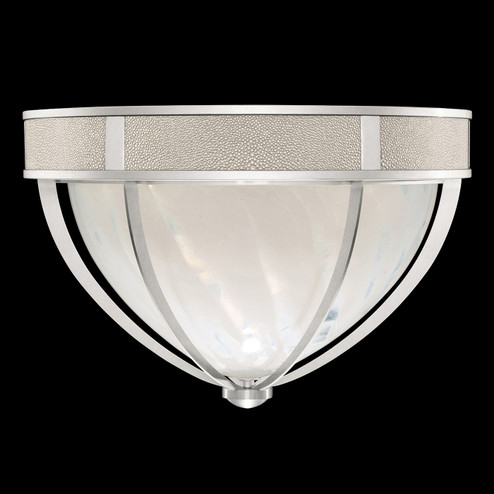 Mirage Three Light Flush Mount in Silver Leaf/Nickel/Coco (48|100042422)