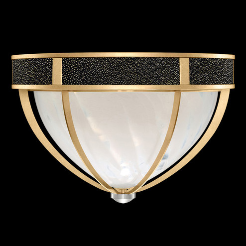 Mirage Three Light Flush Mount in Gold Leaf/Nickel/Black Knight (48|100042323)