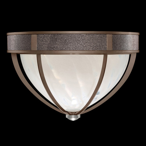 Mirage Three Light Flush Mount in Bronze/Nickel/Pebble (48|100042221)