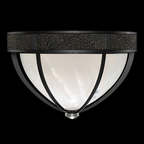 Mirage Three Light Flush Mount in Black Iron/Nickel/Black Knight (48|100042123)