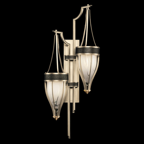 Mirage Two Light Wall Sconce in Champagne/Brass/Black Knight (48|100041613)