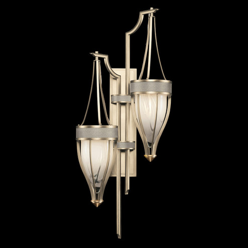 Mirage Two Light Wall Sconce in Champagne/Brass/Coco (48|100041612)