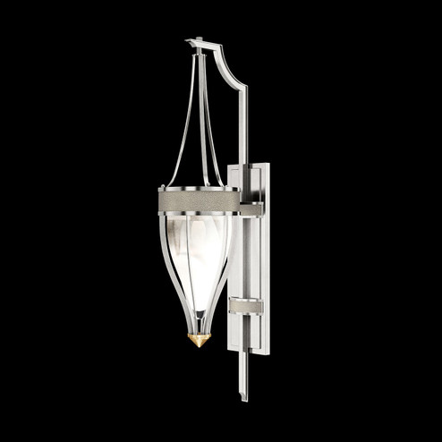 Mirage One Light Wall Sconce in Silver Leaf/Brass/Coco (48|100039412)