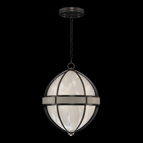 Mirage Three Light Pendant in Midnight Steel/Nickel/Coco (48|100038722)