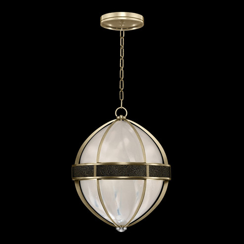 Mirage Three Light Pendant in Soft Gold Leaf/Nickel/Black Knight (48|100038523)