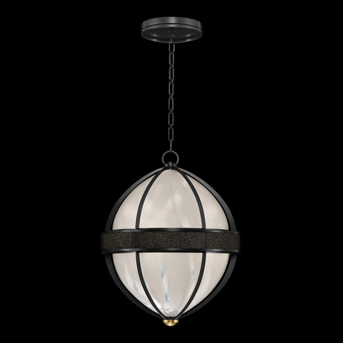 Mirage Three Light Pendant in Black Iron/Brass/Black Knight (48|100038113)