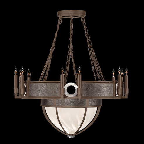 Mirage 15 Light Chandelier in Bronze/Nickel/Pebble (48|100037221)