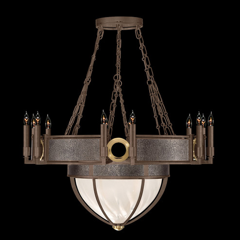 Mirage 15 Light Chandelier in Bronze/Brass/Pebble (48|100037211)