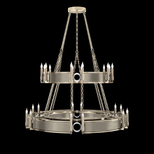 Mirage 24 Light Chandelier in Champagne/Nickel/Coco (48|100036622)