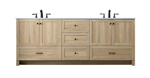 Soma Double Bathroom Vanity in Mango Wood (173|VF2884DMW)