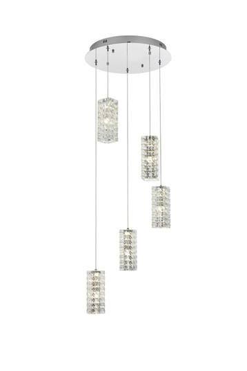 Aston LED Pendant in Chrome (173|3680D5RC)