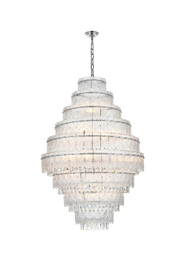 Emilia 27 Light Chandelier in Chrome and Clear (173|1780D36C)