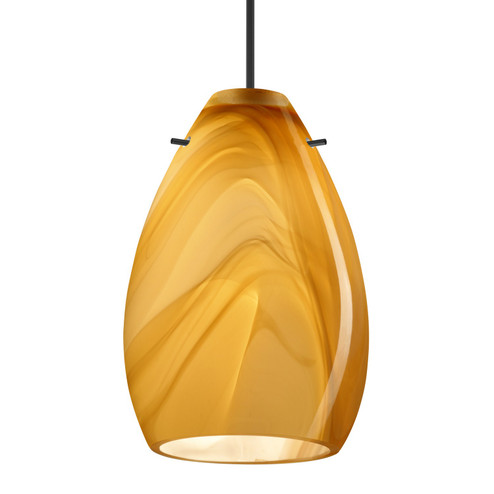 Besa Pera 6 Pendant Pendant in Black (74|XP1713HNLEDBK)