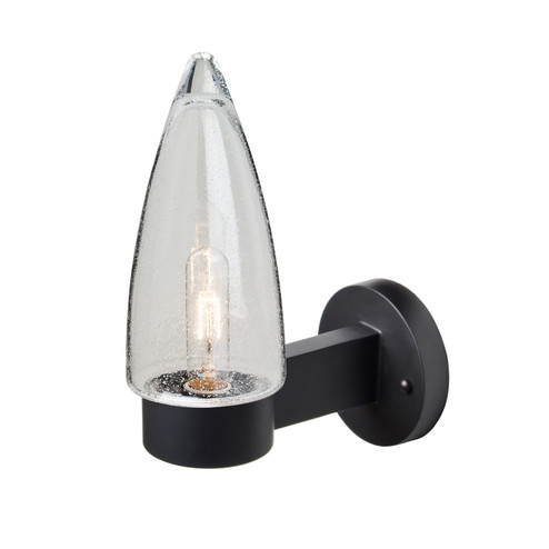 Besa Sulu Outdoor Sconce Wall Sconce in Black (74|SULUCLWALLEDILBK)