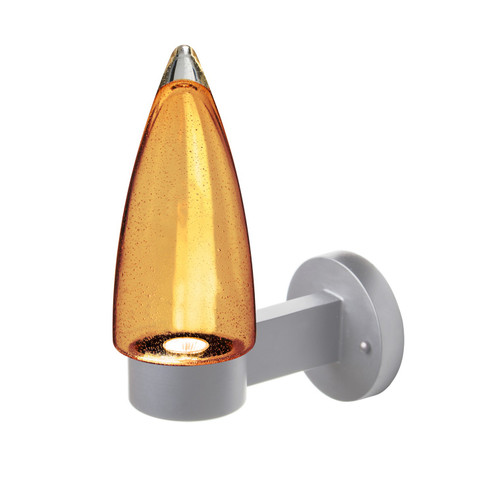 Besa Sulu Outdoor Sconce Wall Sconce in Silver (74|SULUAMWALLLEDSL)
