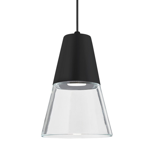 Besa Timo 6 Pendant Pendant in Black (74|RXPTIMO6BCLEDBK)