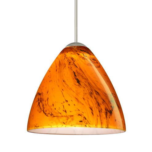Besa Mia Pendant Pendant in Satin Nickel (74|RXP1779HBLEDSN)