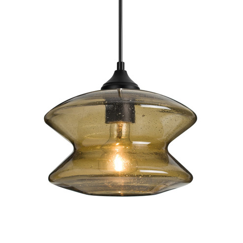 Besa Zen Outdoor Pendant Pendant in Black (74|OPZENLTEDILBK)