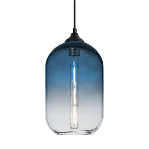 Besa Omega 12 Outdoor Pendant Pendant in Black (74|OPOMEGA12STEDILBK)