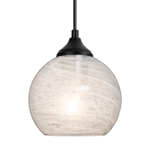 Besa Jilly Outdoor Pendant Pendant in Black (74|OPJILLYCLBK)