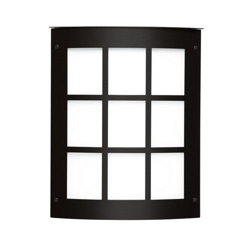 Besa Outdoor Sconce Moto 13 Grid Outdoor Lantern in Black (74|MOTO13GRWABK)