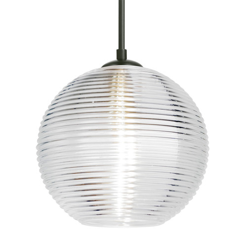 Besa Kristall 8 Pendant Pendant in Black (74|J461600LEDBK)