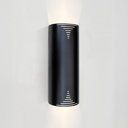 Besa Edge 16 Sconce Wall Sconce in Black (74|EDGE16LEDBK)