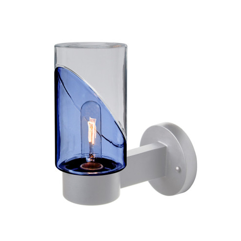 Besa Blink Outdoor Sconce Outdoor Wall Sconce in Silver (74|BLINKBLWALLEDILSL)