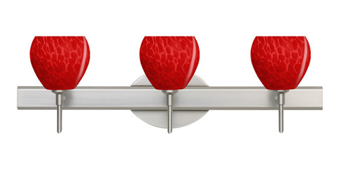 Besa Tay Tay Vanity Wall Sconce in Satin Nickel (74|3SW5605RCLEDSN)