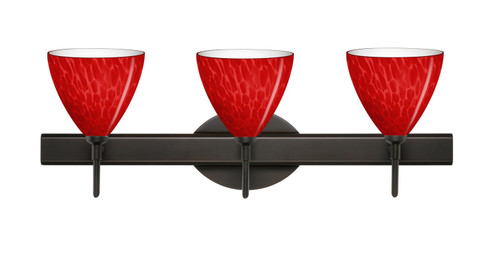 Besa Mia Vanity Wall Sconce in Bronze (74|3SW1779RCBR)