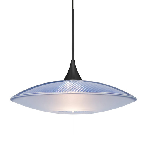 Besa Spazio Pendant LED Pendant in Black (74|1XT6294BLLEDBK)