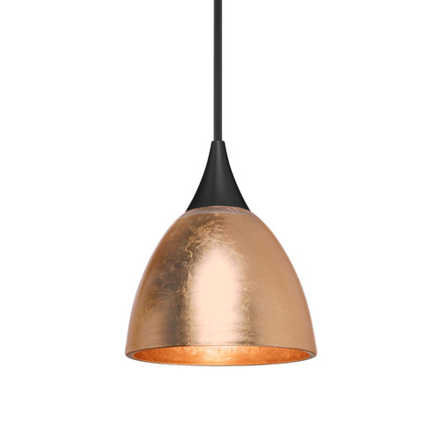 Besa Divi Pendant One Light Pendant in Black (74|1XT1758CFBK)