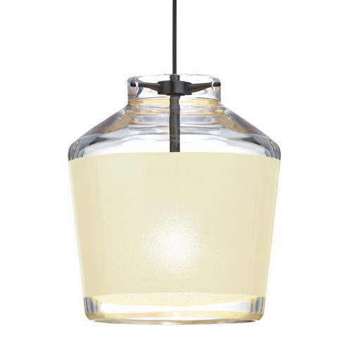 Besa Pica 6 Pendant One Light Pendant in Black (74|1XCPIC6CRBK)